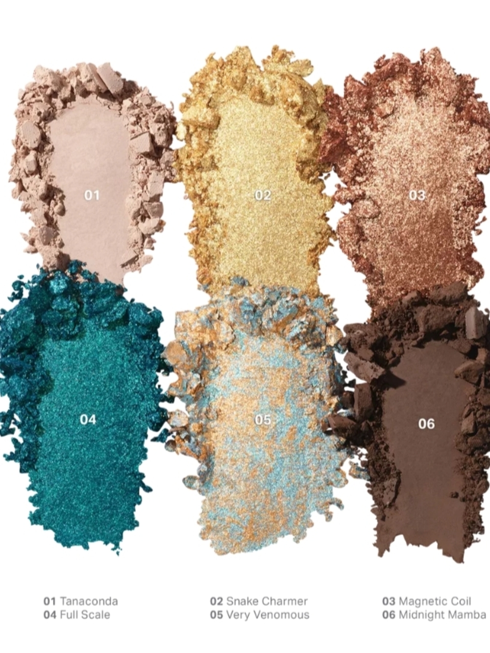 Morphe ChromaPlus 6-Pan Eyeshadow Palette ๐จ Shade: Python Code โจ๐ - Picture 2 of 8